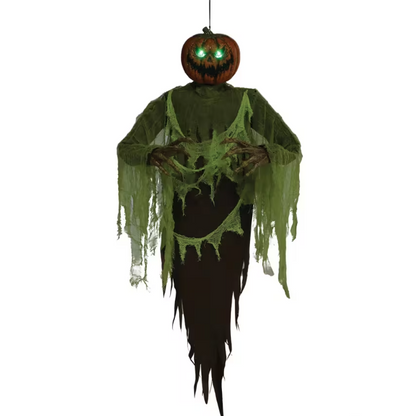 5 Ft Hanging Pumpkin Halloween Decoration
