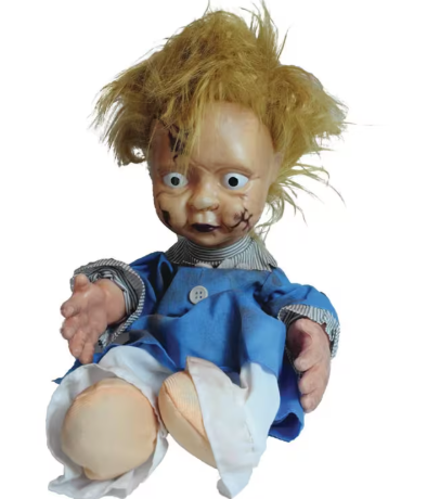 Creepy Kicking Possessed Halloween Doll