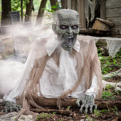 Gaseous Zombie Animated Outdoor Fog Prop