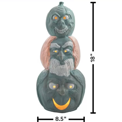 Haunted Mansion Hitchhiking Ghosts Pumpkins Blow Mold