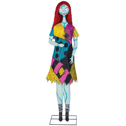 5 Ft 10 In Nightmare Before Christmas Sally Animated Halloween Display