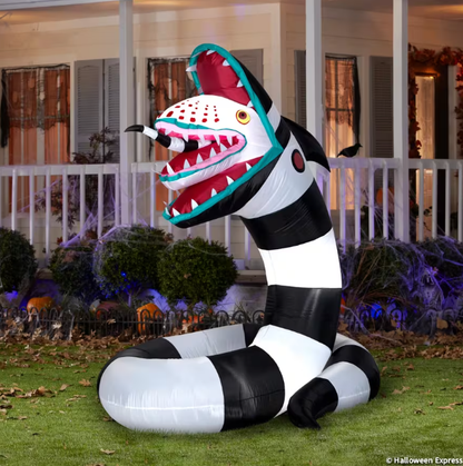 6 Ft Sandworm Beetlejuice Inflatable