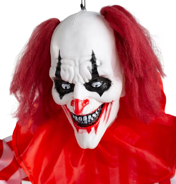 Halloween 2026 - 53" Clowns on a Swing Animated Prop
