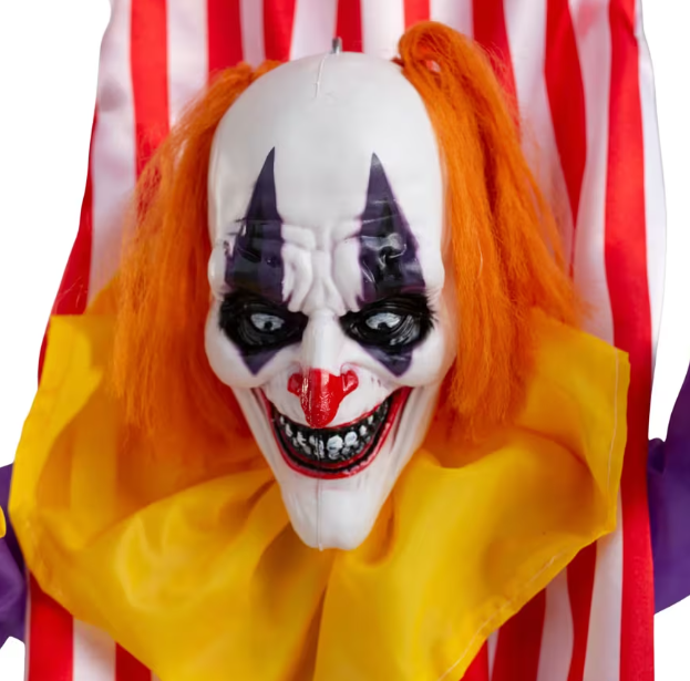 Halloween 2026 - 53" Clowns on a Swing Animated Prop