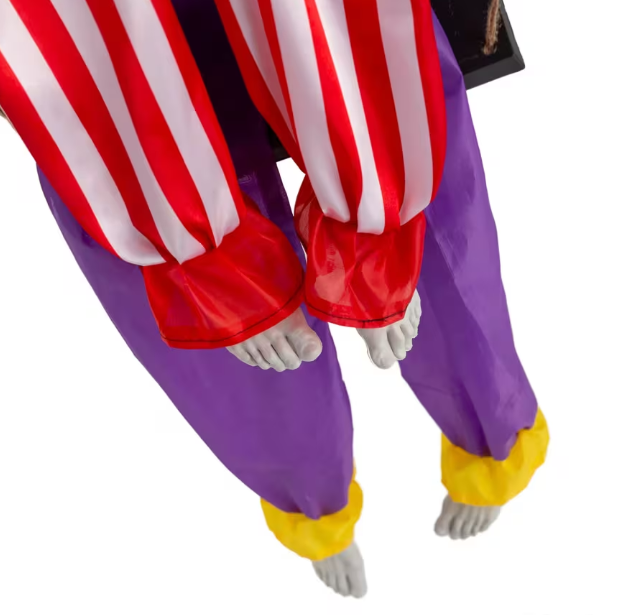 Halloween 2026 - 53" Clowns on a Swing Animated Prop