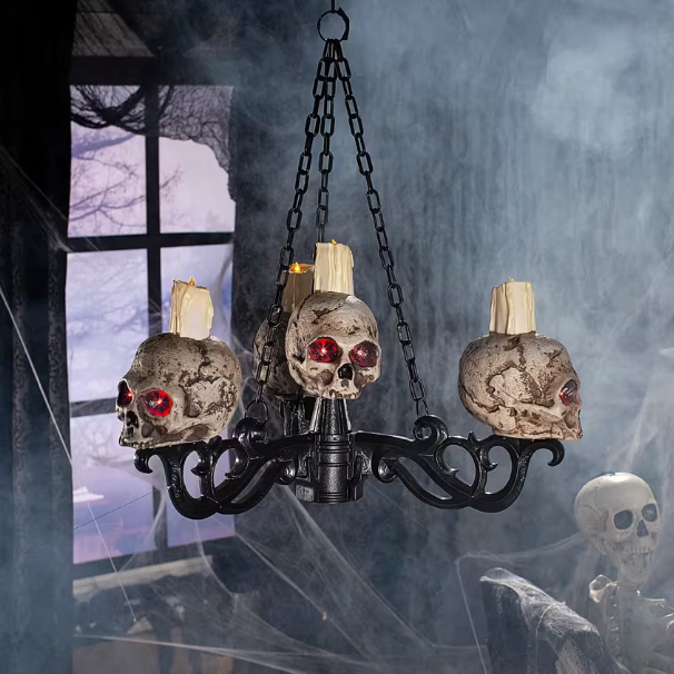 5 Ft Gothic Candelabra - 3 in 1 Halloween decor prop