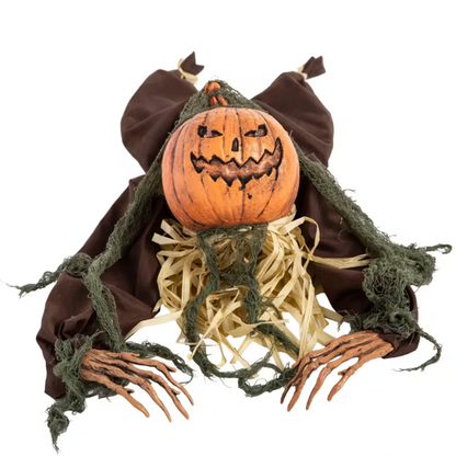 Halloween 2026 - 35" Crawling Pumpkin Head Man Animated