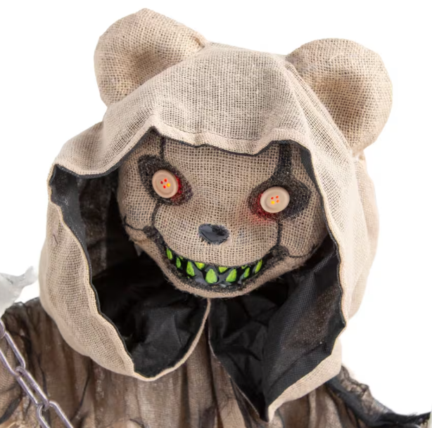 3 Ft Creepy Dancing Bear Animated Prop