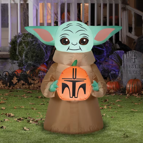 42" Grogu Mandalorian Halloween Inflatable