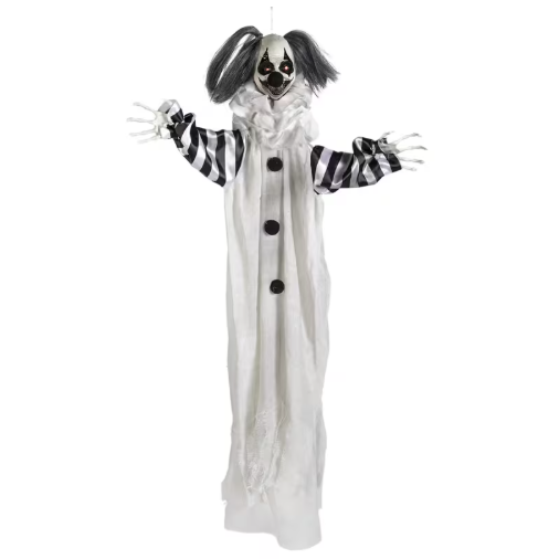 set of 2 scary clowns Halloween decorations