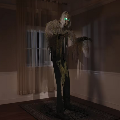 7 Ft Cellar Dweller Skeleton Animated Halloween Prop