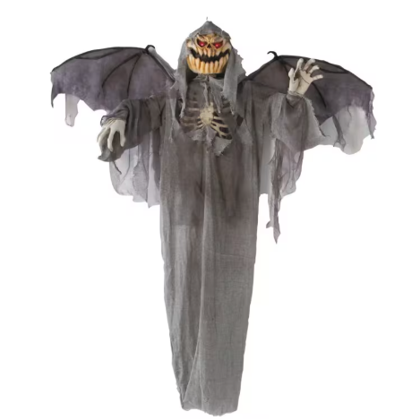 5 Ft Jack o Lantern Scarecrow with Wings