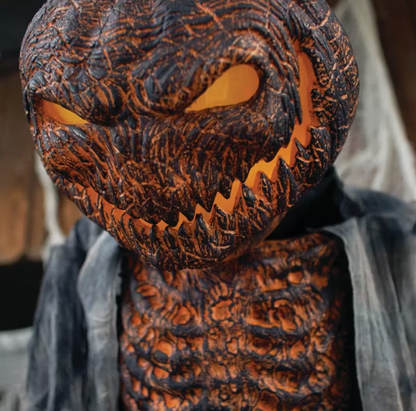7 Ft Scorched Scarecrow Animated Halloween Prop