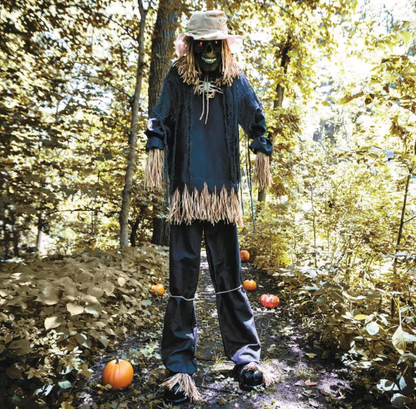 7 Ft Lifting Scarecrow Animated Halloween Prop