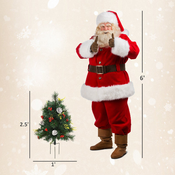 24 Inch Pre-Lit Christmas Trees, Set of 2 – additional product view 3