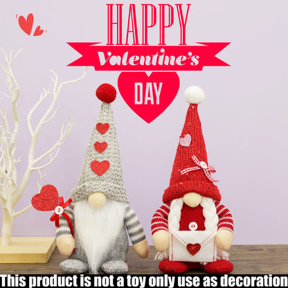 18" Stuffed Gnome Valentine's Day Decoration