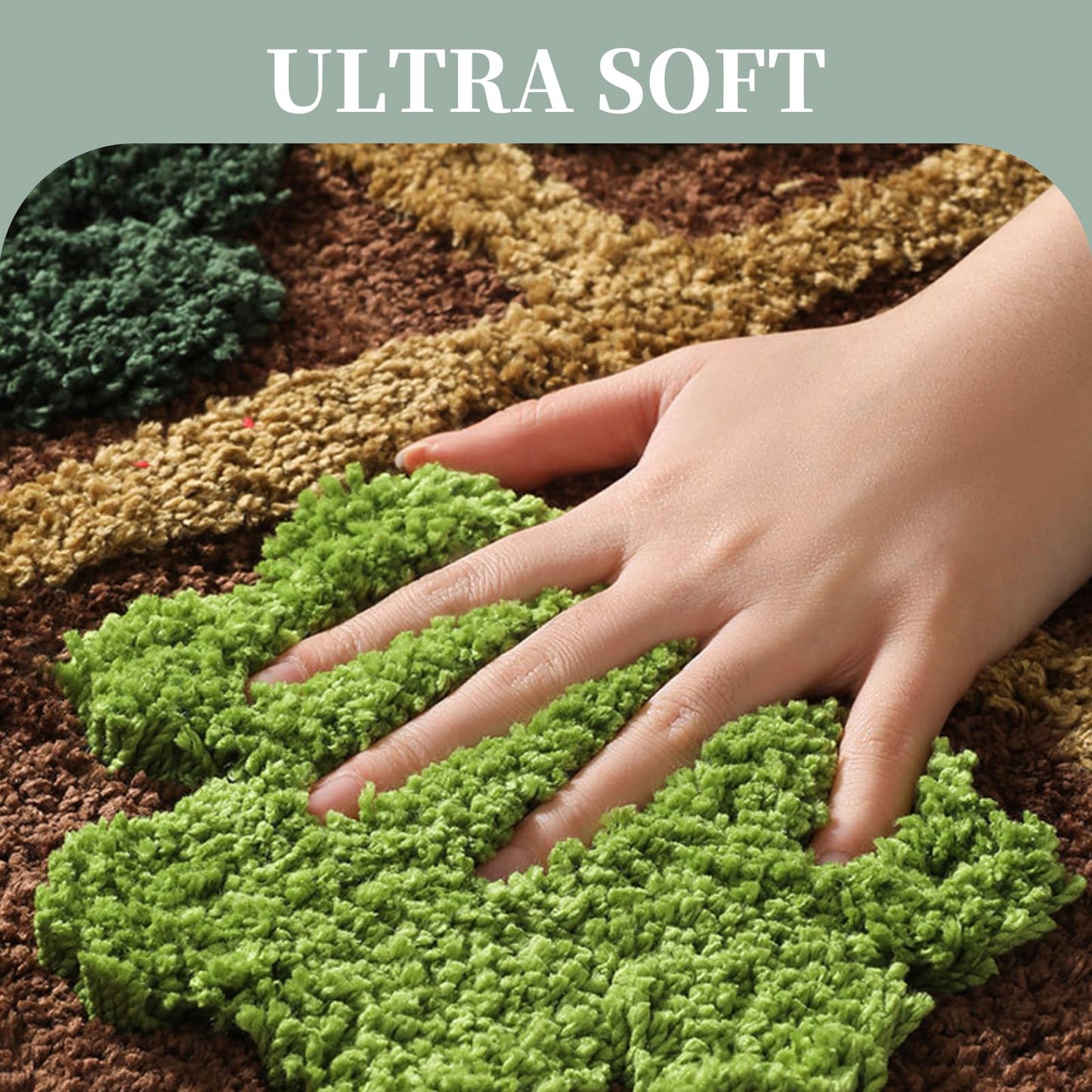 32" St. Patrick's Day Shamrock Non-Slip Rug