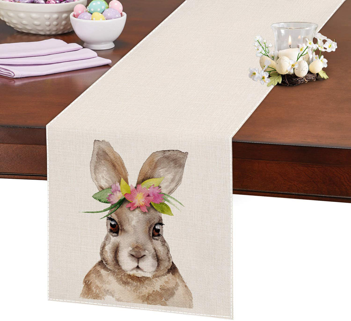 Easter Bunny Printed Table Runners