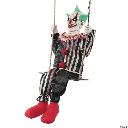 Swinging Animated Chuckles the Clown