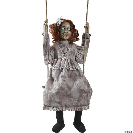 Swinging Haunted Decrepit Doll
