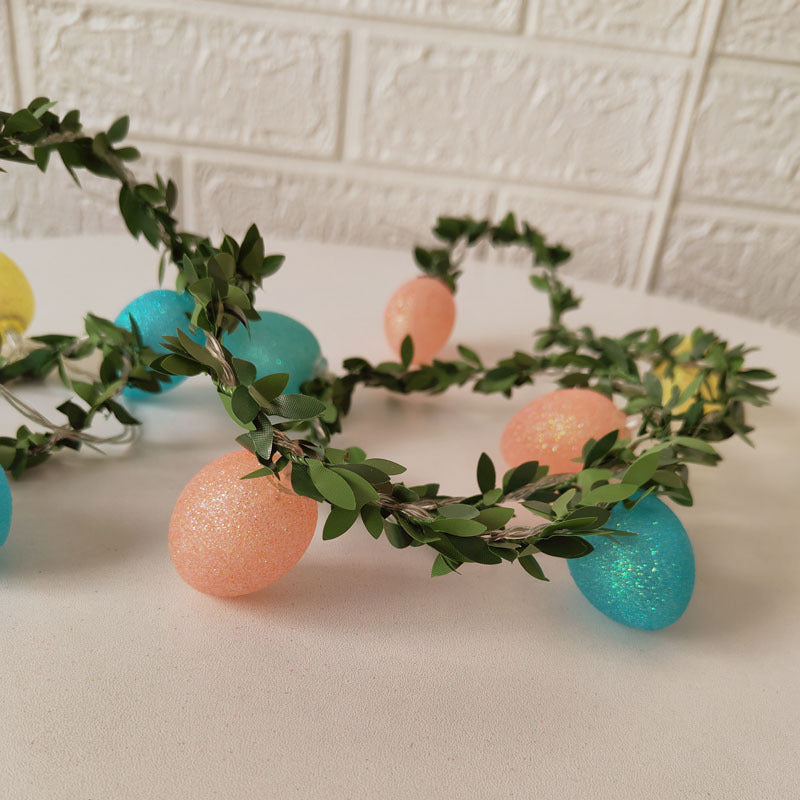 Vine Garland with Easter Egg Lights