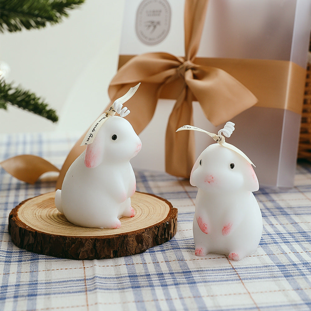 Floppy Ear Bunny Aromatherapy Candle – English Pear & Freesia