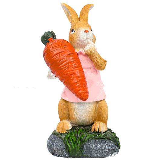 Easter Bunny Resin Statues – 4 Styles - Holiday Spirit Shop