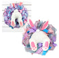 Easter Bunny Butt Wreath with Bunny Ears & Colorful Ribbons – 7 Styles