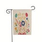 Easter Bunny Double Sided Flag - 12 Styles