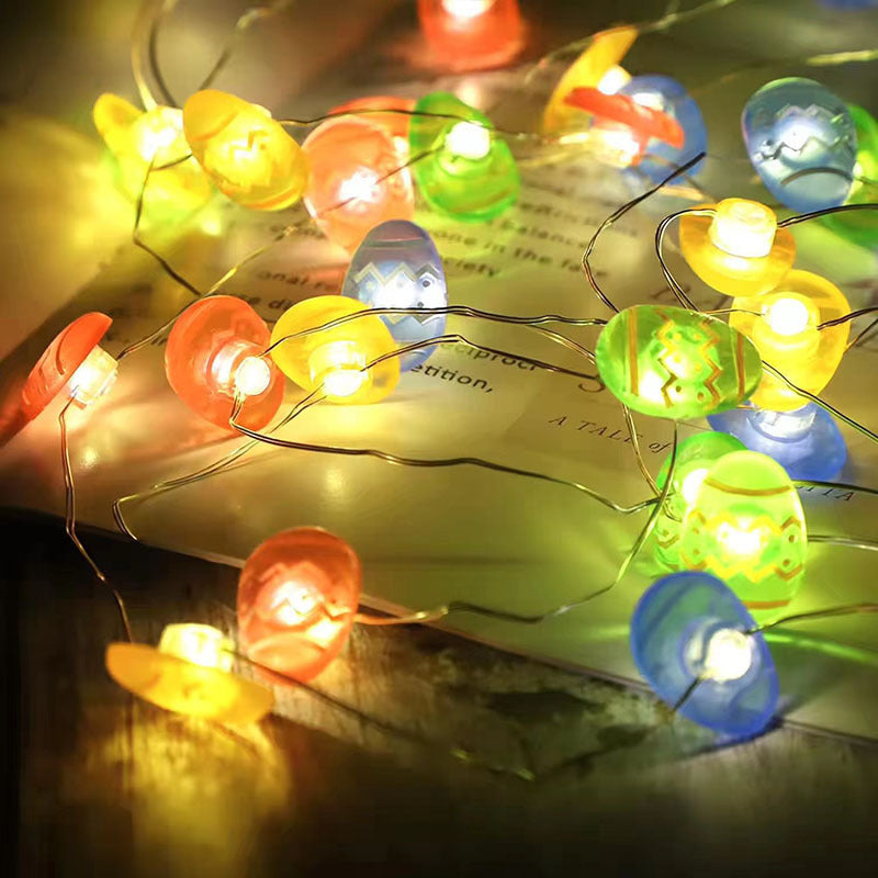 Easter egg string lights