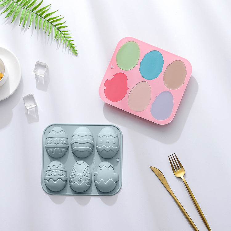 Silicone Easter Egg Candy Mold