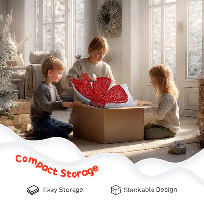60 Inch Dual-Color LED Christmas Wreath – additional product view 6