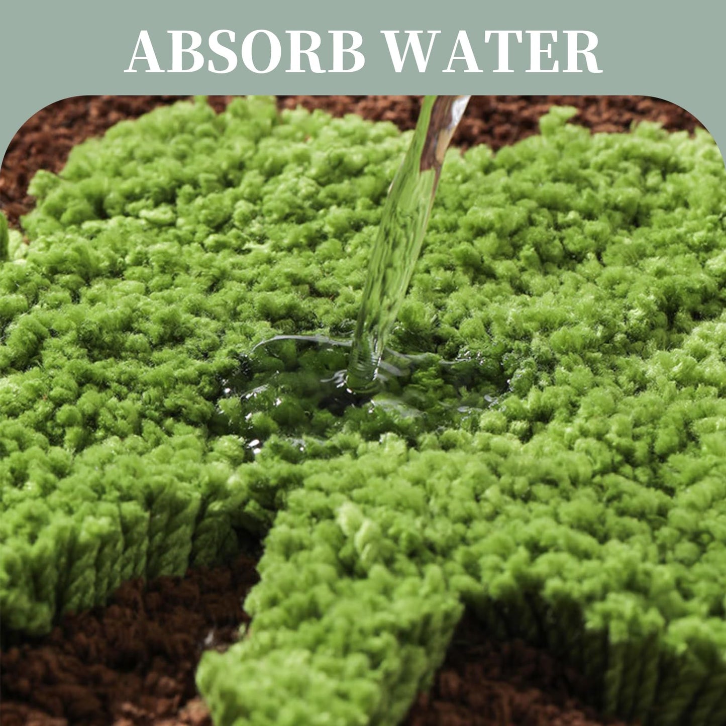 32" St. Patrick's Day Shamrock Non-Slip Rug