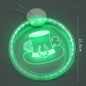 St. Patrick's Day LED 3D Green Hat & Shamrock Sign