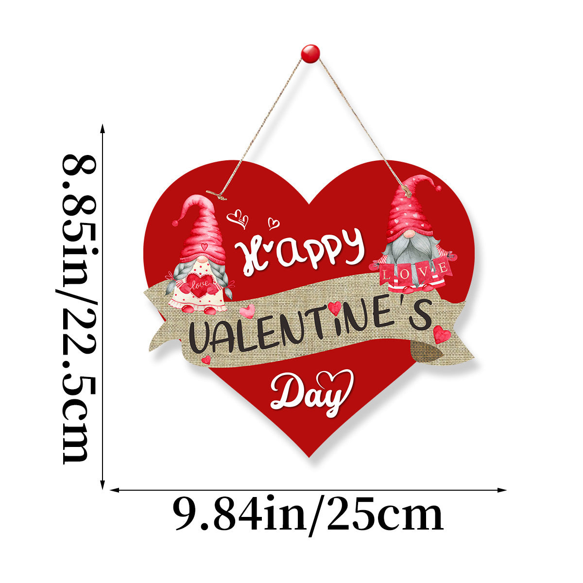 Valentine's Day Hanging Door or Wall Decorations - 8 Styles