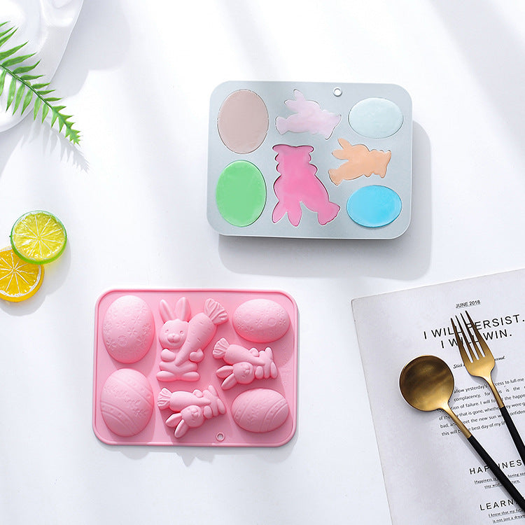 Bunny & Easter Egg Silicone Mold