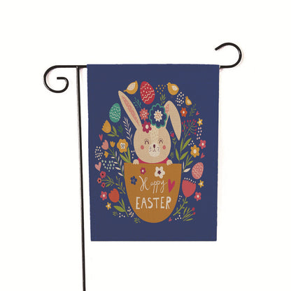 Easter Bunny Double Sided Flag - 12 Styles