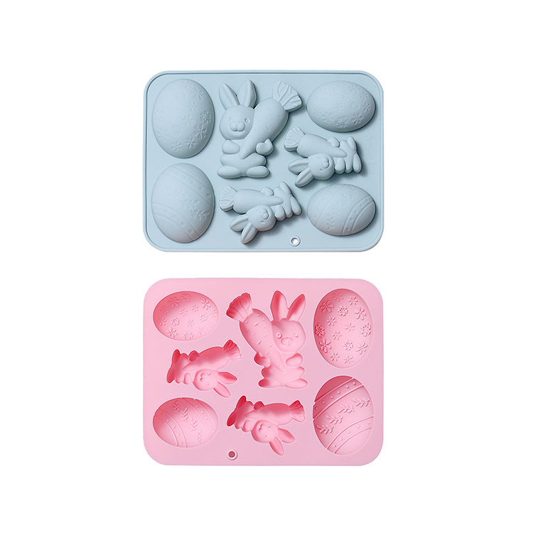 Bunny & Easter Egg Silicone Mold