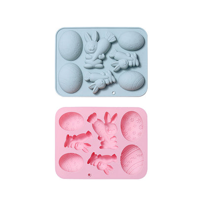 Bunny & Easter Egg Silicone Mold