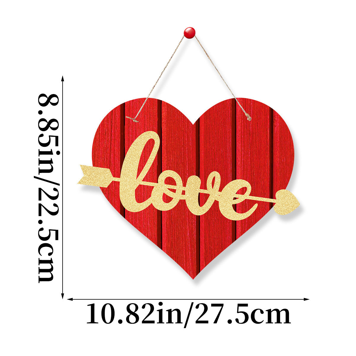 Valentine's Day Hanging Door or Wall Decorations - 8 Styles