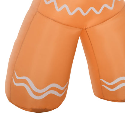 8 Ft Inflatable Gingerbread Man with Candy Cane – additional product view 8
