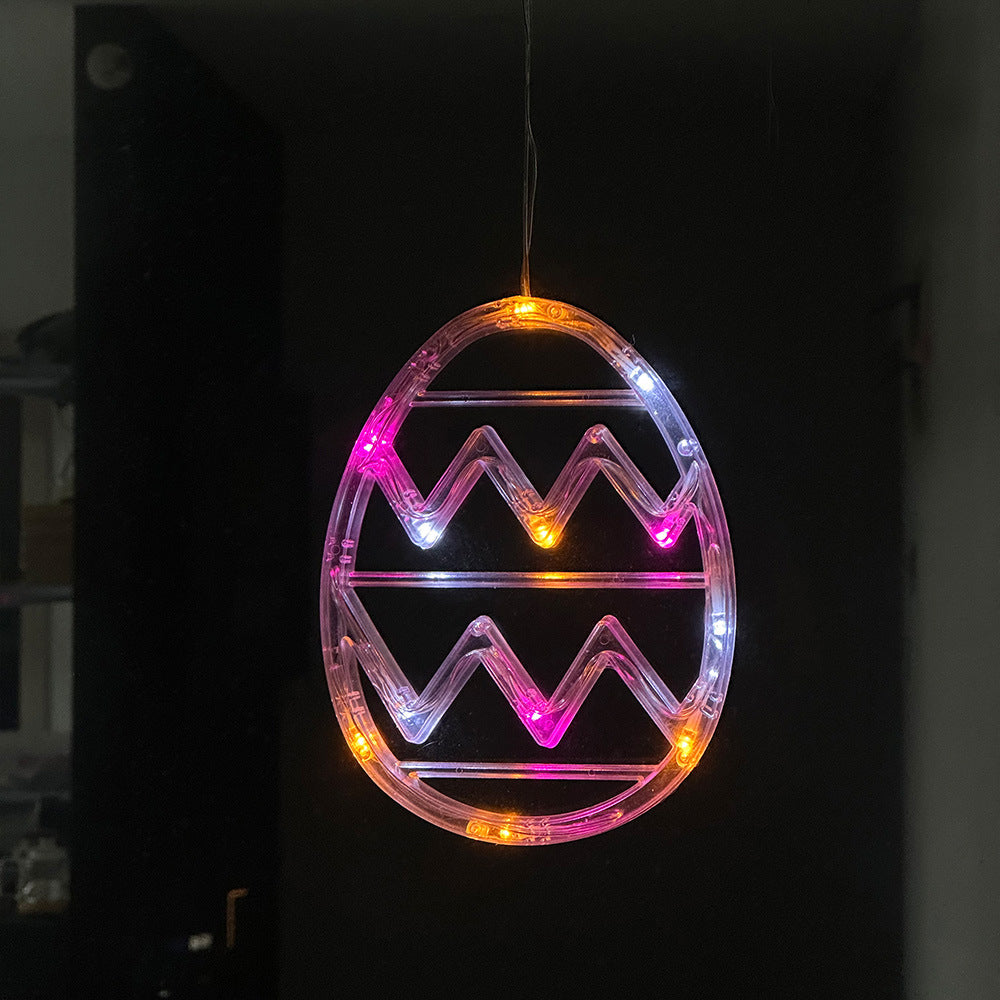 Hanging LED Easter Egg Window Lights – Battery Operated