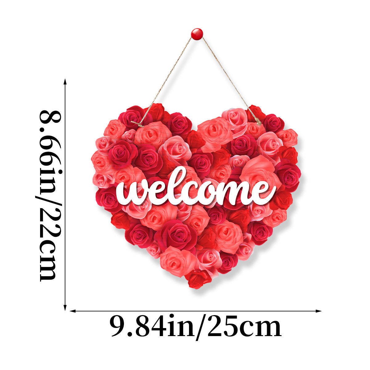 Valentine's Day Hanging Door or Wall Decorations - 8 Styles