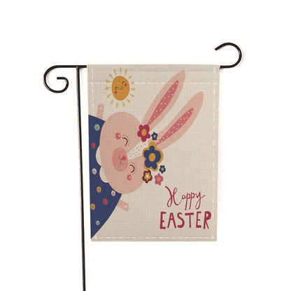Easter Bunny Double Sided Flag - 12 Styles