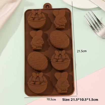 Easter Silicone Candy Baking Mold