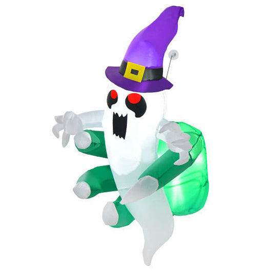 3.9 Ft Inflatable Window Ghost