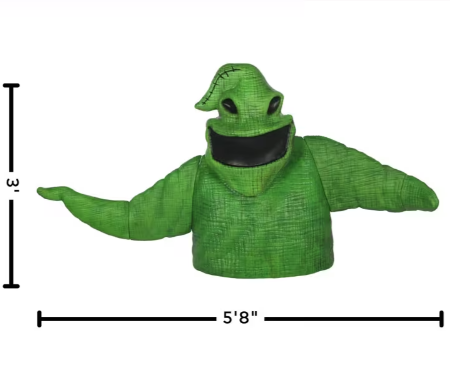 Giant Oogie Boogie Light-Up Groundbreaker Halloween prop decoration