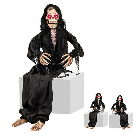 8 Ft Sitting Reaper Greeter