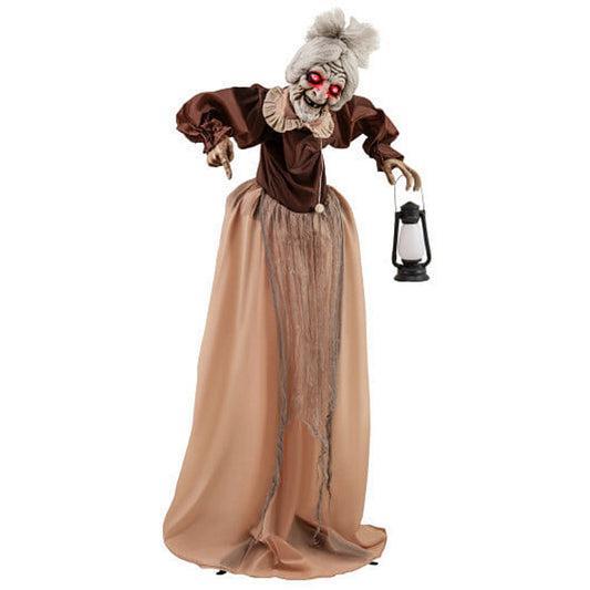 Life Size Animated Old Hag Witch