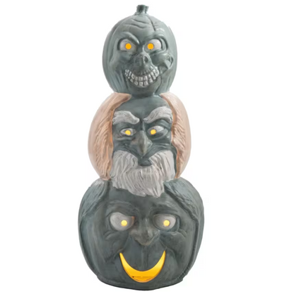 Haunted Mansion Hitchhiking Ghosts Pumpkins Blow Mold